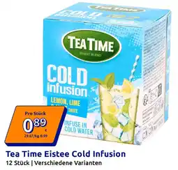 Action Tea Time Eistee Cold Infusion Angebot
