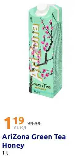 Action AriZona Green Tea Honey Angebot
