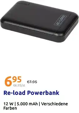 Action Re-load Powerbank Angebot