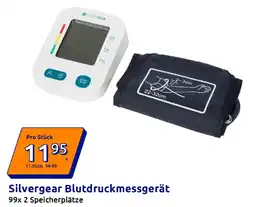 Action Silvergear Blutdruckmessgerät Angebot