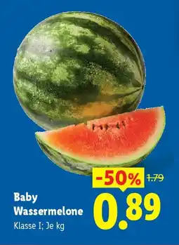 Lidl Baby Wassermelone Angebot