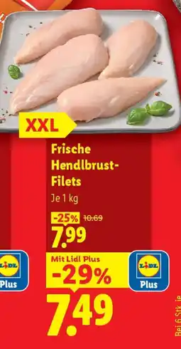 Lidl Frische Hendlbrust Filets Angebot