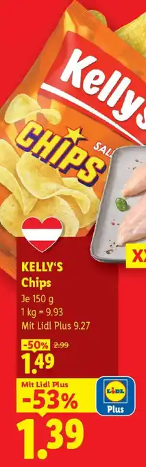 KELLY'S Chips