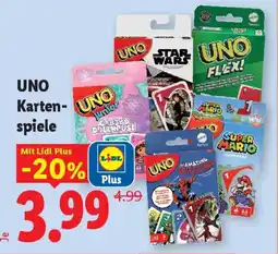 Lidl UNO Kartenspiele Angebot