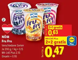 Lidl NÖM Fru Fru Angebot