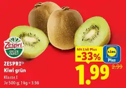 Lidl ZESPRI Kiwi grün Angebot