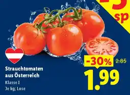Lidl Strauchtomaten aus Österreich Angebot