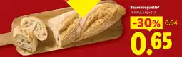 Lidl Bauernbaguette Angebot