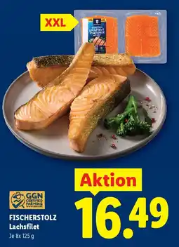 Lidl FISCHERSTOLZ Lachsfilet Angebot