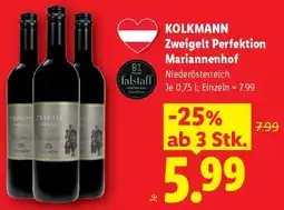 Lidl KOLKMANN Zweigelt Perfektion Mariannenhof Angebot