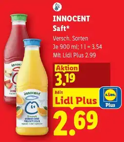 Lidl INNOCENT Saft Angebot