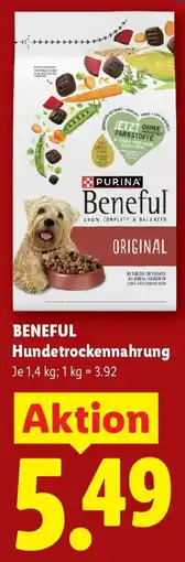 Lidl BENEFUL Hundetrockennahrung Angebot