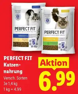Lidl PERFECT FIT Katzennahrung Angebot