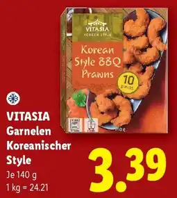 Lidl VITASIA Garnelen Koreanischer Style Angebot