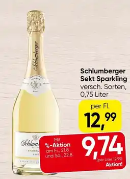 Spar Schlumberger Sekt Sparkling Angebot