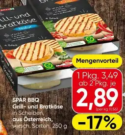 Spar SPAR BBQ Grill- und Bratkäse Angebot