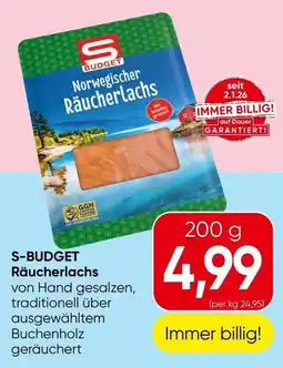 Spar S-Budget Räucherlachs Angebot