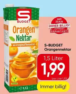 Spar S-Budget Orangen Nektar Angebot