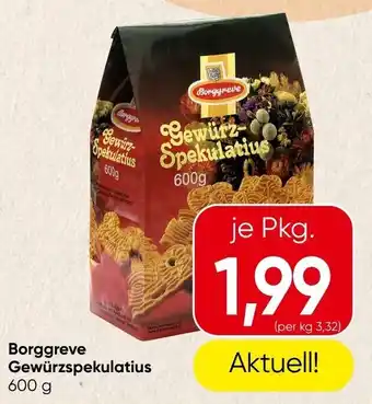 Spar Borggreve Gewürzspekulatius Angebot