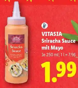 Lidl VITASIA Sriracha Sauce mit Mayo Angebot