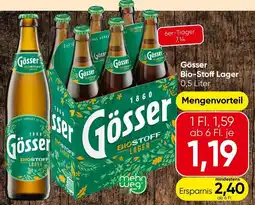 Spar Gösser Bio-Stoff Lager Angebot