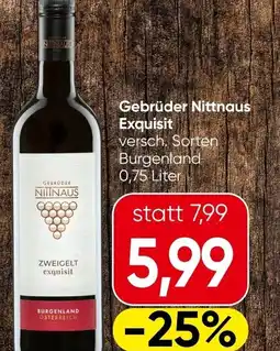 Spar Gebrüder Nittnaus Exquisit Angebot