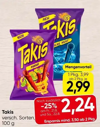 Spar Takis Angebot