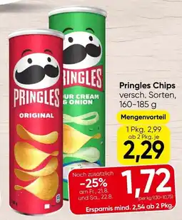 Spar Pringles Chips Angebot