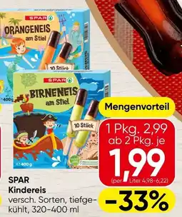 Spar SPAR Kindereis Angebot