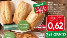 Spar SPAR Ciabattaweckerl Angebot