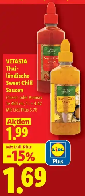 VITASIA Thailändische Sweet Chili Saucen