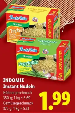 Lidl INDOMIE Instant Nudeln Angebot