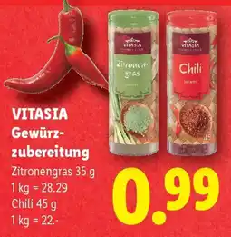 Lidl VITASIA Gewürzzubereitung Angebot