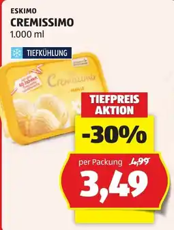 Hofer Eskimo Cremissimo Angebot