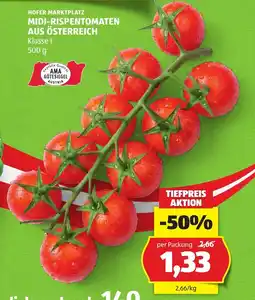 Hofer HOFER MARKTPLATZ MIDI-RISPENTOMATEN Angebot