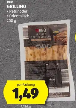 Hofer BBQ Grillino Soft Flatbread Angebot