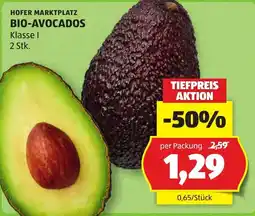 Hofer Bio-Avocados Angebot