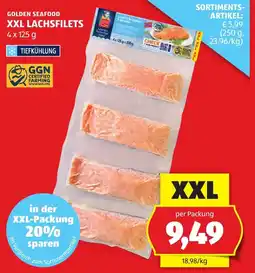 Hofer Golden Seafood XXL Lachsfilets Angebot