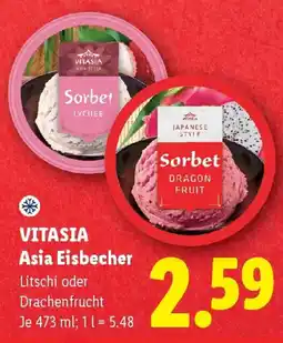 Lidl VITASIA Asia Eisbecher Angebot