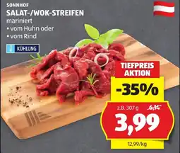 Hofer Sonnhof Salat-/Wok-Streifen Angebot