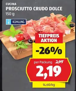 Hofer Cucina Prosciutto Crudo Dolce Angebot