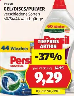 Hofer Persil Gel/Discs/Pulver Angebot