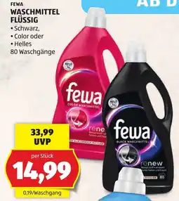 Hofer Fewa Waschmittel Flüssig Angebot