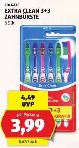 Hofer Colgate Extra Clean Zahnbürste Angebot