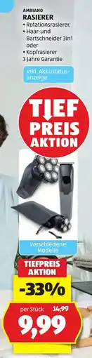 Hofer Ambiano Rasierer Angebot