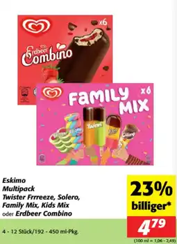Nah&Frisch Eskimo Multipack Angebot
