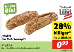 Nah&Frisch Haubis Bio Mehrkornspitz Angebot