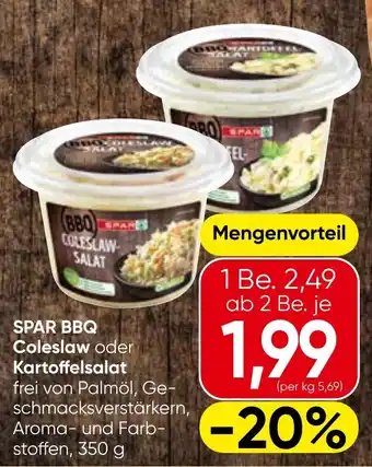 SPAR BBQ Coleslaw oder Kartoffelsalat