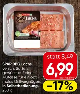 Spar SPAR BBQ Lachs Angebot