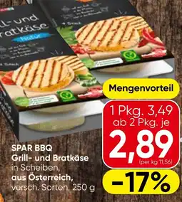 Spar SPAR BBQ Grill- und Bratkäse Angebot